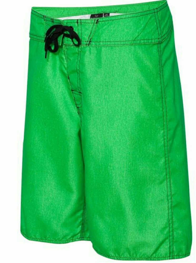 Burnside men's heathered Green board shorts
